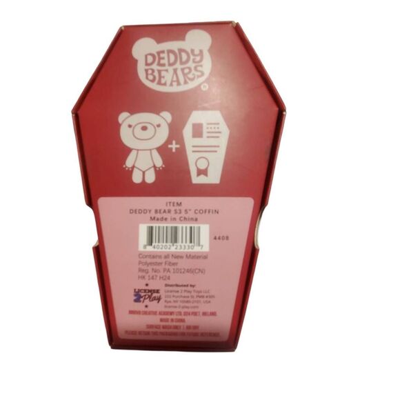 Deddy Bears Coffin Series 3 Gutsy Bear 5-Inch Plush - Picture 3 of 3